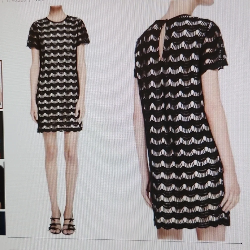 Kate Spade Virginia Scallop Lace Dress Size 10